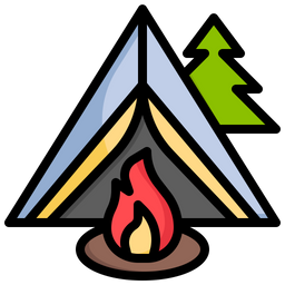 Camping  Icon