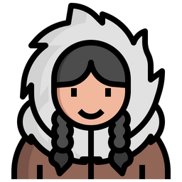 Eskimo Female  Icon