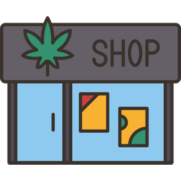 Cannabis Shop  Icon