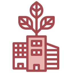 Eco Building  Icon