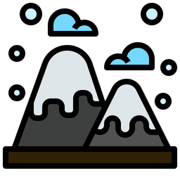 Mountains  Icon