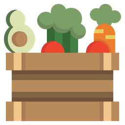 Fruits And Vegetables  Icon