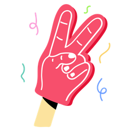 Fan Fingers  Icon