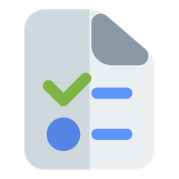 Checklist file  Icon