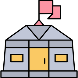 Army Base Property Architecture Icon