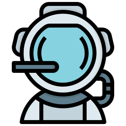 Astronaut Helmet  Icon