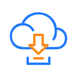 Cloud Download  Icon