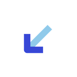 Arrow down left  Icon