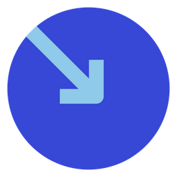 Arrow down right  Icon