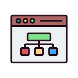 Flow Diagram  Icon