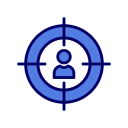 Customer Target  Icon