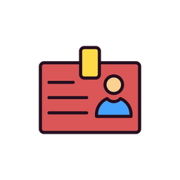 Identification Card  Icon