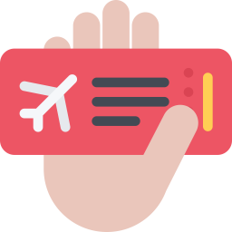 Airplane ticket  Icon