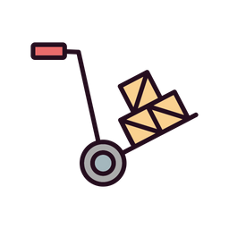 Delivery Trolley  Icon