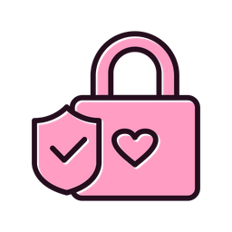 Heart Lock  Icon