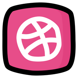 Dribbble  Icon