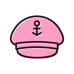 Gorra de capitán  Icono