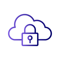 Cloud Encryption  Icon