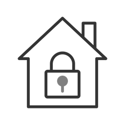 Secure Home  Icon