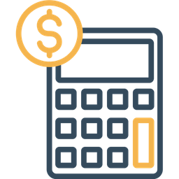 Calculadora com dólar  Ícone