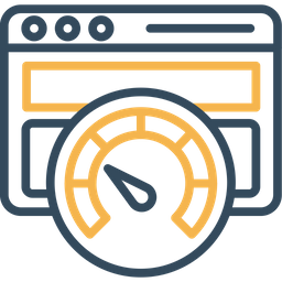 Teste de velocidade do navegador  Ícone