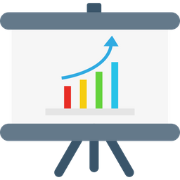 Gráfico de negócios  Ícone
