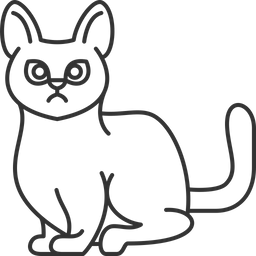 Abyssinian Cat  Icon