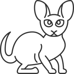 Donskoy Cat  Icon