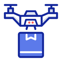 Entrega de drones  Ícone