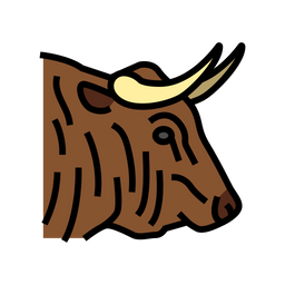 Bull Animal Wild Icon