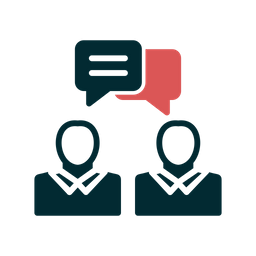 Business Discussion  Icon