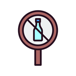 Alcohol Prohibited  Icon