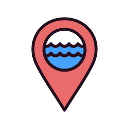 Beach Location  Icon