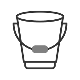 Bucket  Icon