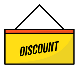 Discount Board  Icon