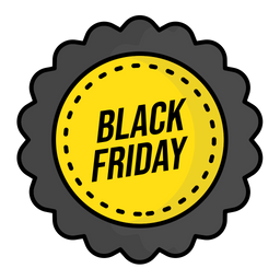 Black Friday Sticker  Icon