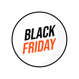 Black Friday Label  Icon