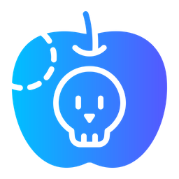 Halloween Apple  Icon