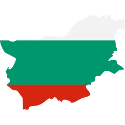 Bulgaria  flag map  Icon