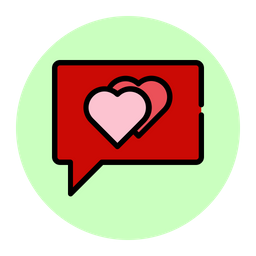 Romantic Chat  Icon