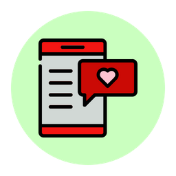 Romantic Message  Icon