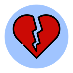 Broken Heart  Icon