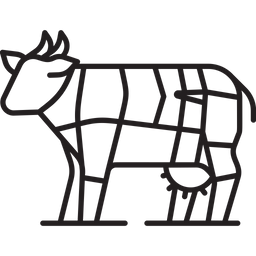 Different part of meat  Icon