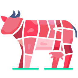 Different part of meat  Icon