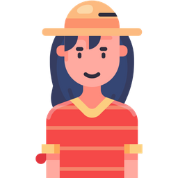 Farmer girl  Icon