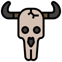 Bull Skull  Icon