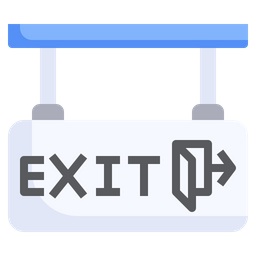 Exit  Icon