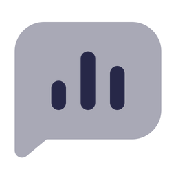 Chat-poll-fill  Icon