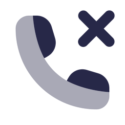 Call-disconnected-fill  Icon