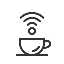 Coffee Wifi  Icon